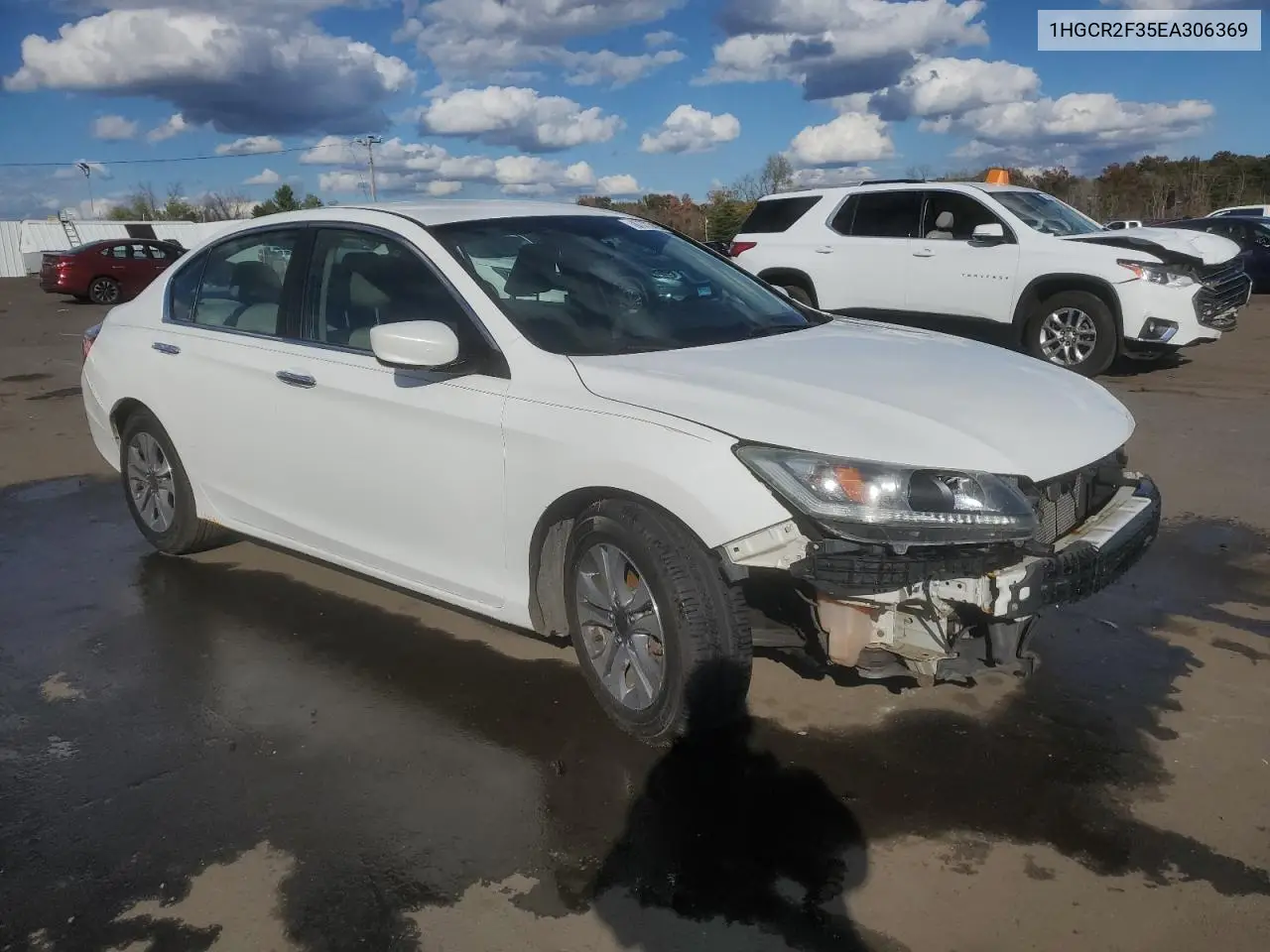 1HGCR2F35EA306369 2014 Honda Accord Lx