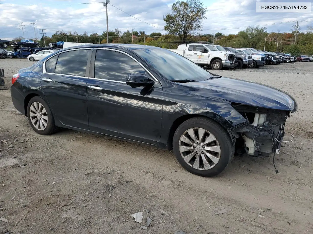 1HGCR2F74EA194733 2014 Honda Accord Ex