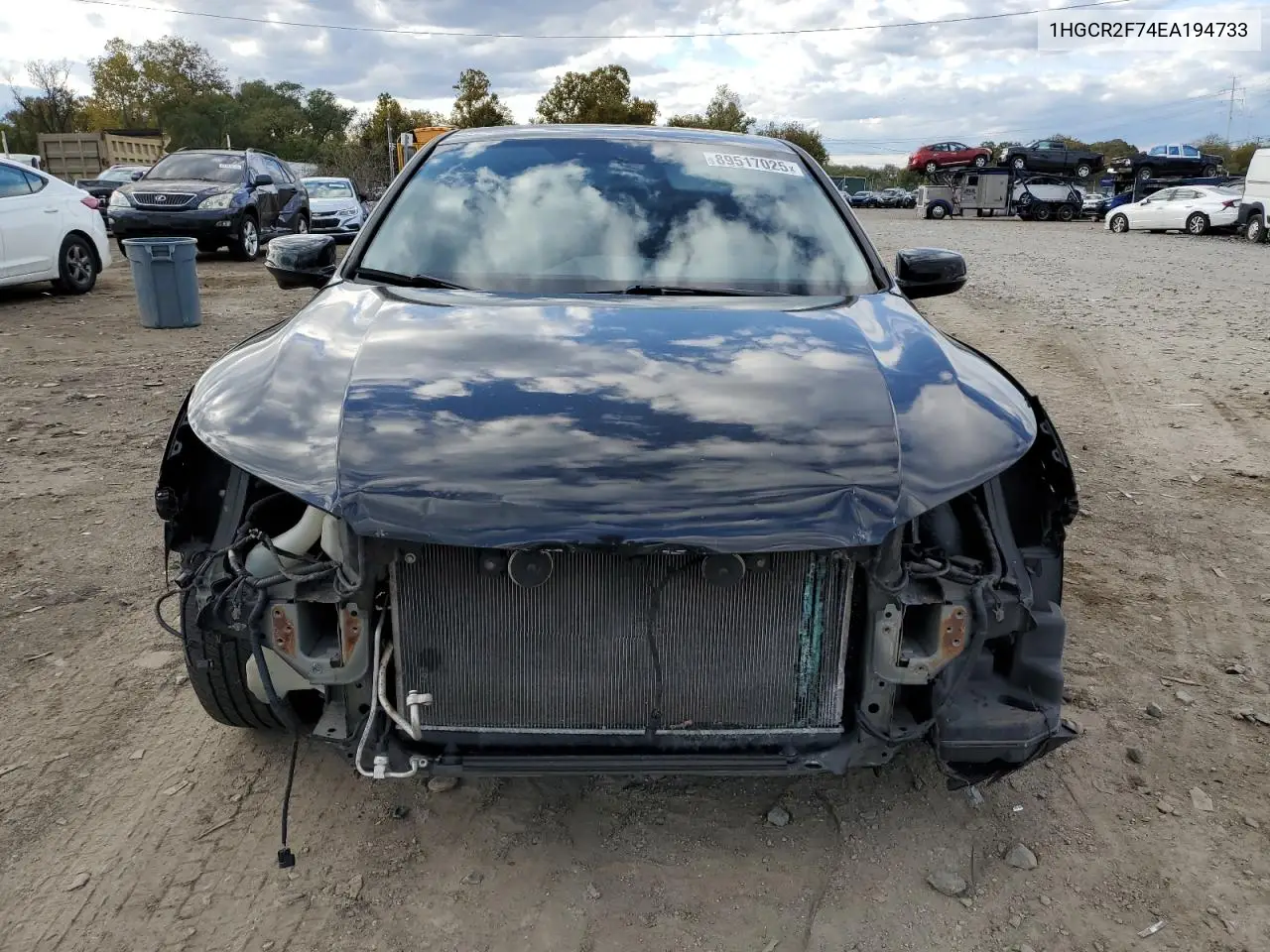 1HGCR2F74EA194733 2014 Honda Accord Ex