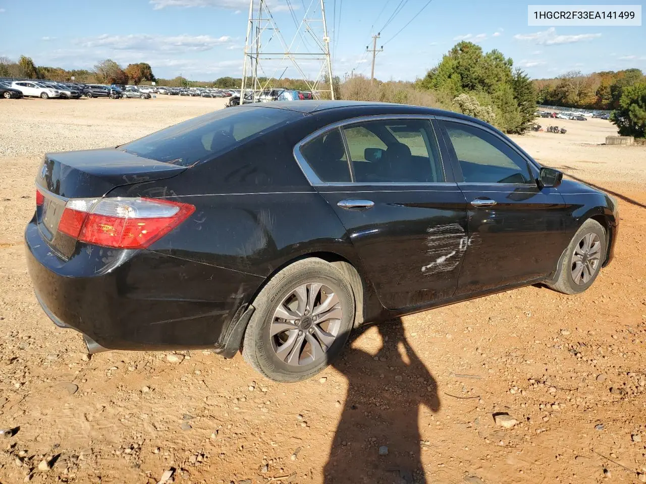 1HGCR2F33EA141499 2014 Honda Accord Lx