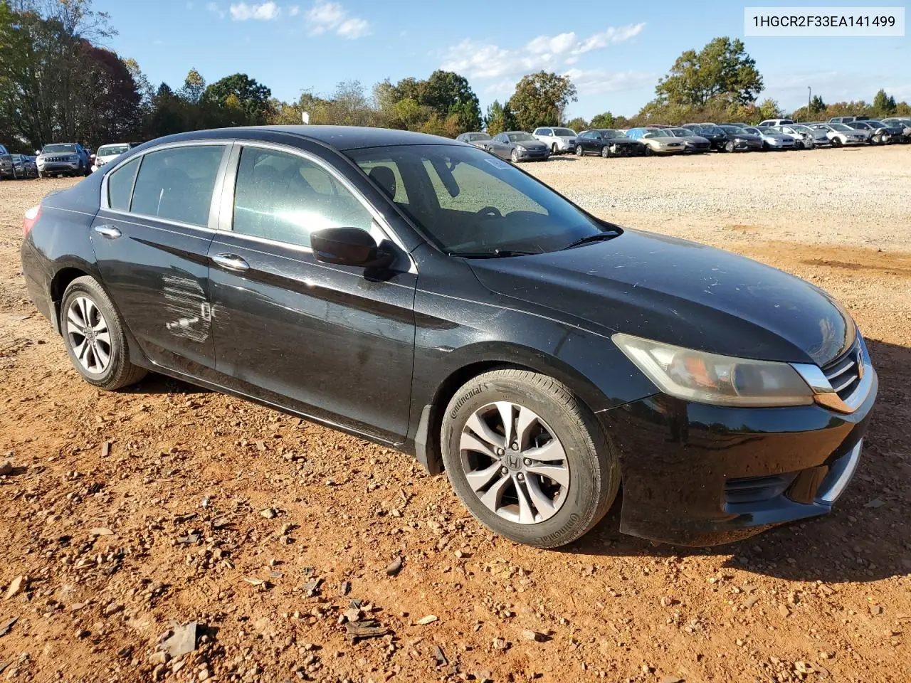 1HGCR2F33EA141499 2014 Honda Accord Lx