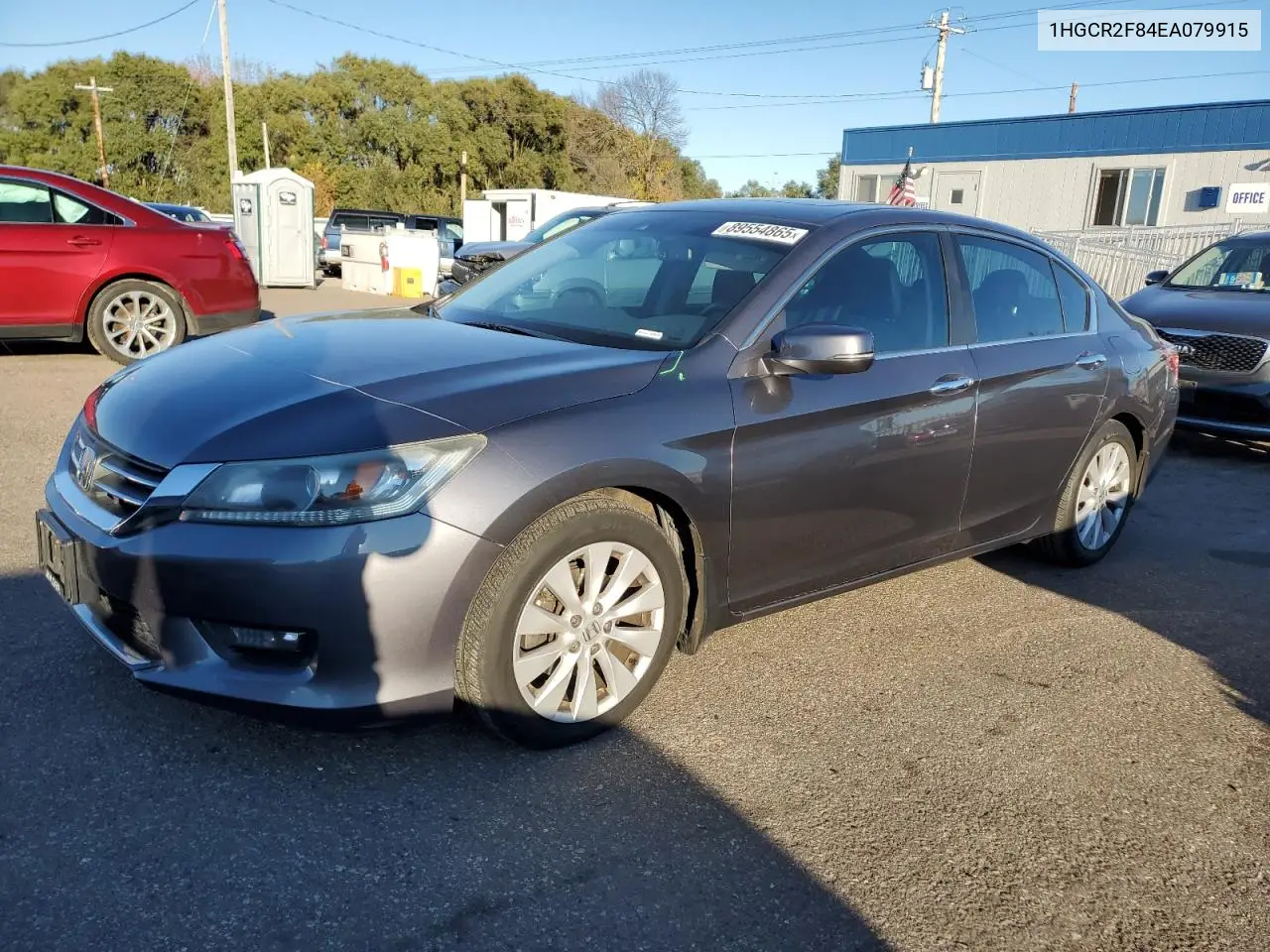 1HGCR2F84EA079915 2014 Honda Accord Exl