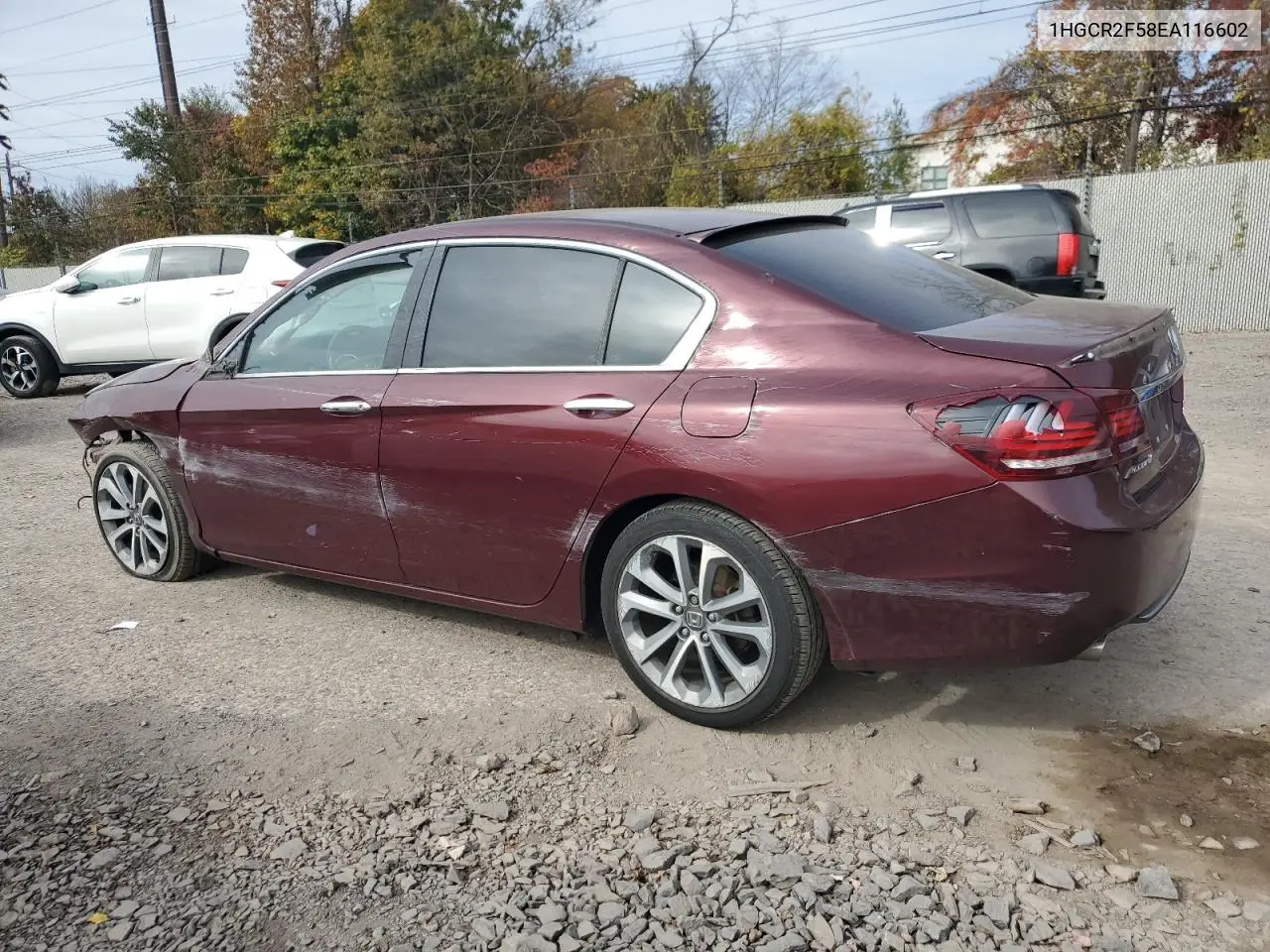 1HGCR2F58EA116602 2014 Honda Accord Sport