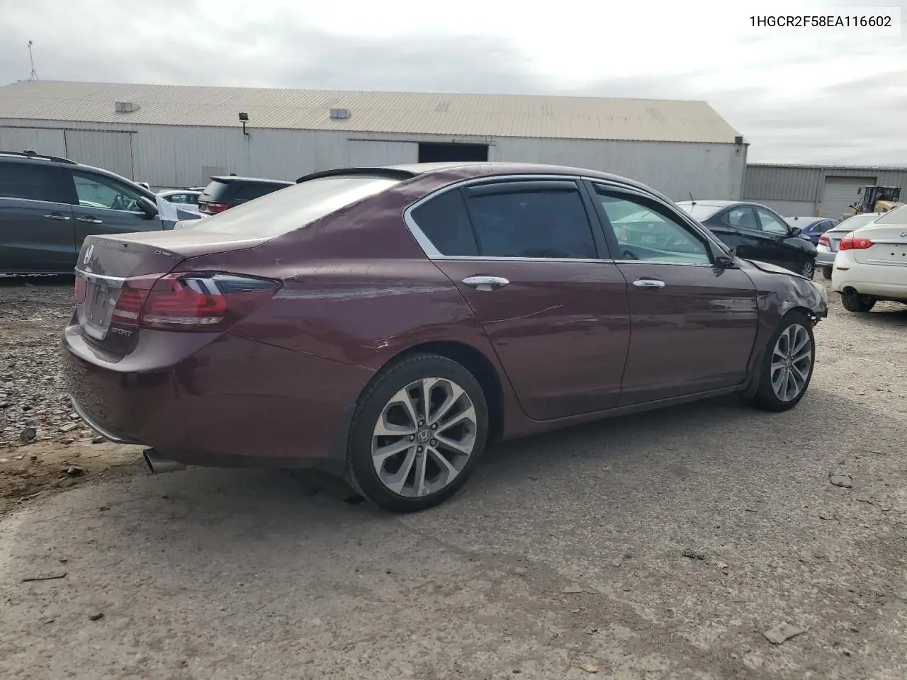 1HGCR2F58EA116602 2014 Honda Accord Sport