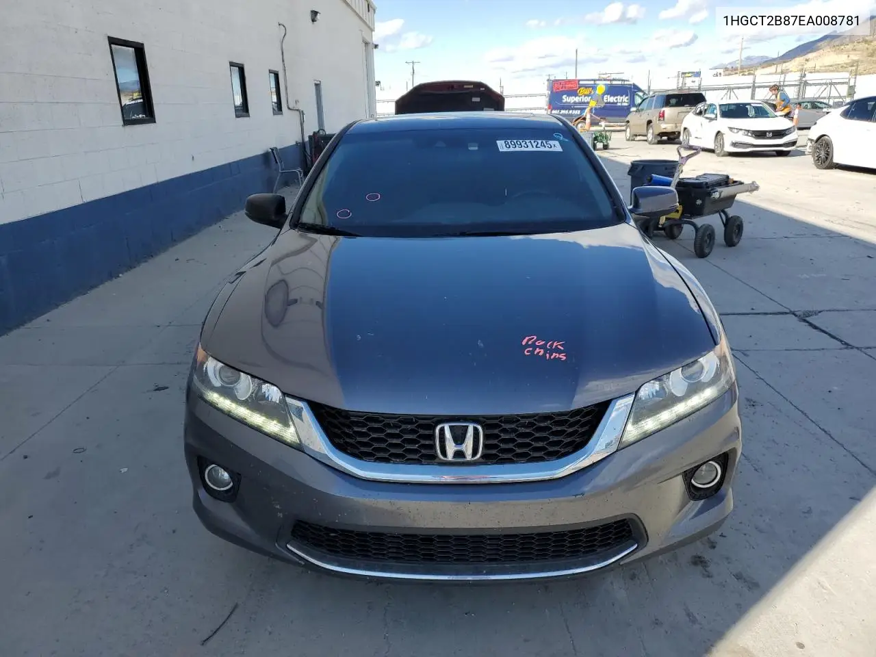 1HGCT2B87EA008781 2014 Honda Accord Exl