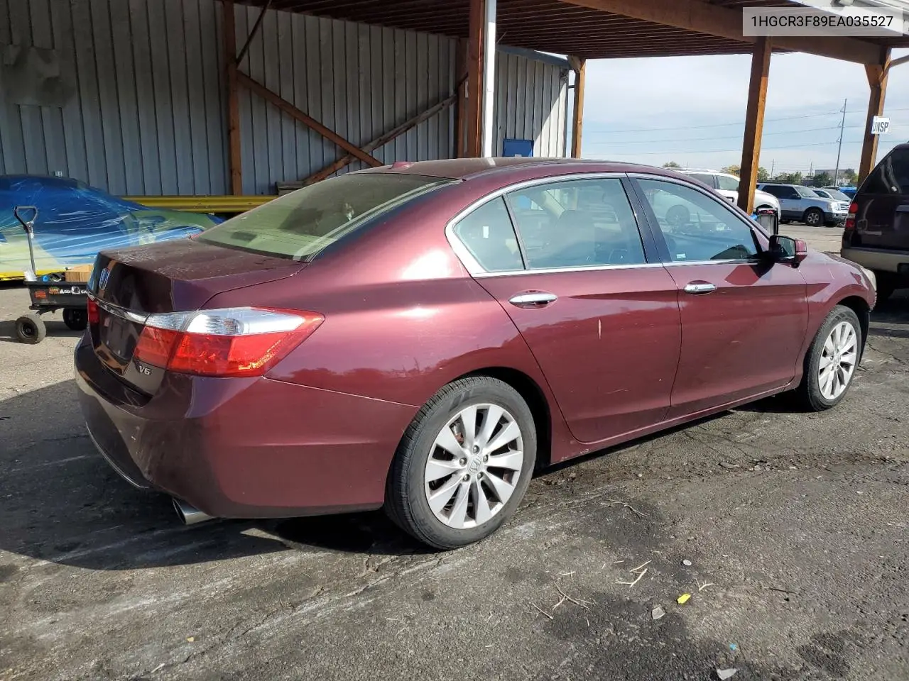 1HGCR3F89EA035527 2014 Honda Accord Exl