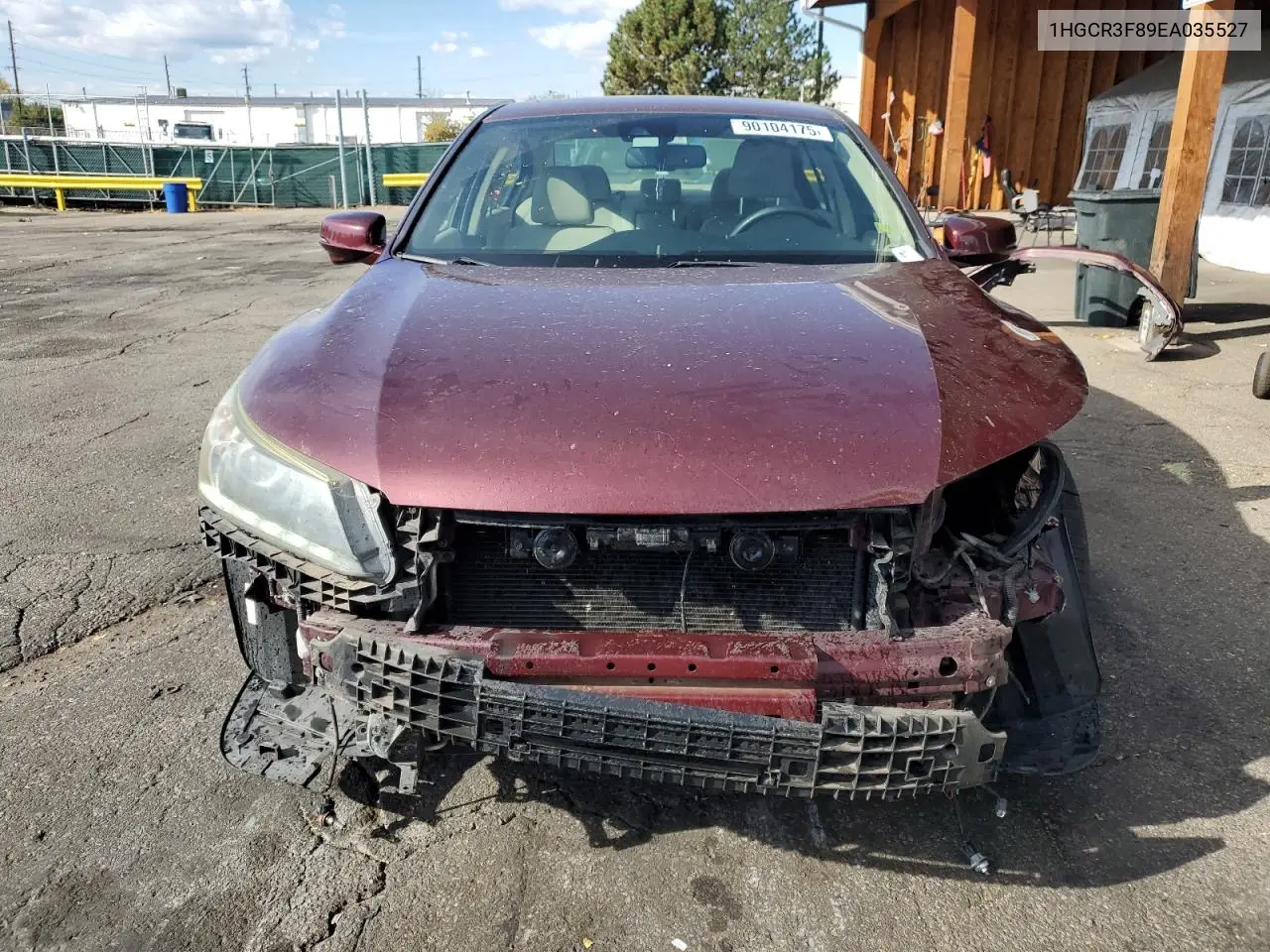 1HGCR3F89EA035527 2014 Honda Accord Exl