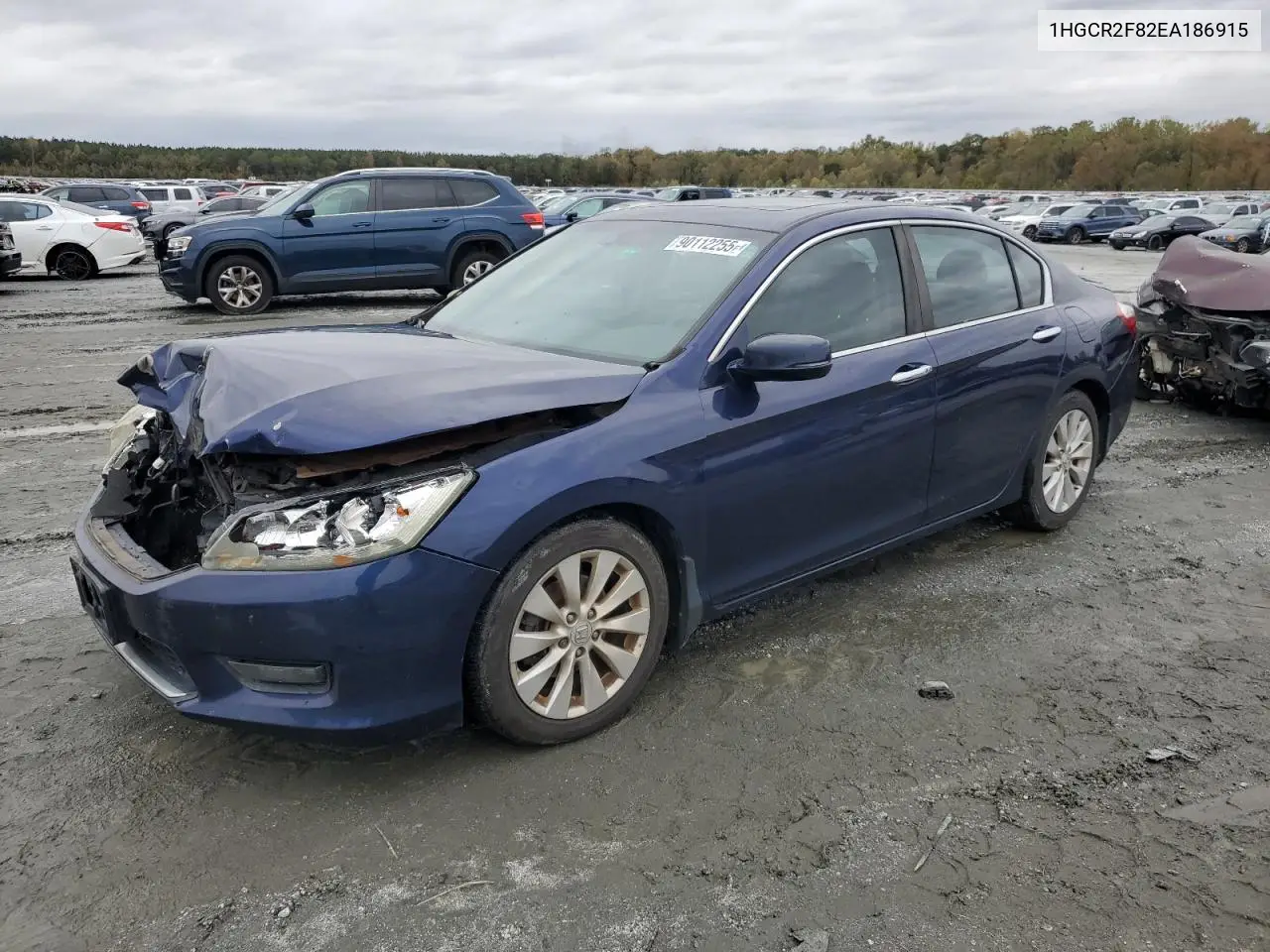 1HGCR2F82EA186915 2014 Honda Accord Exl