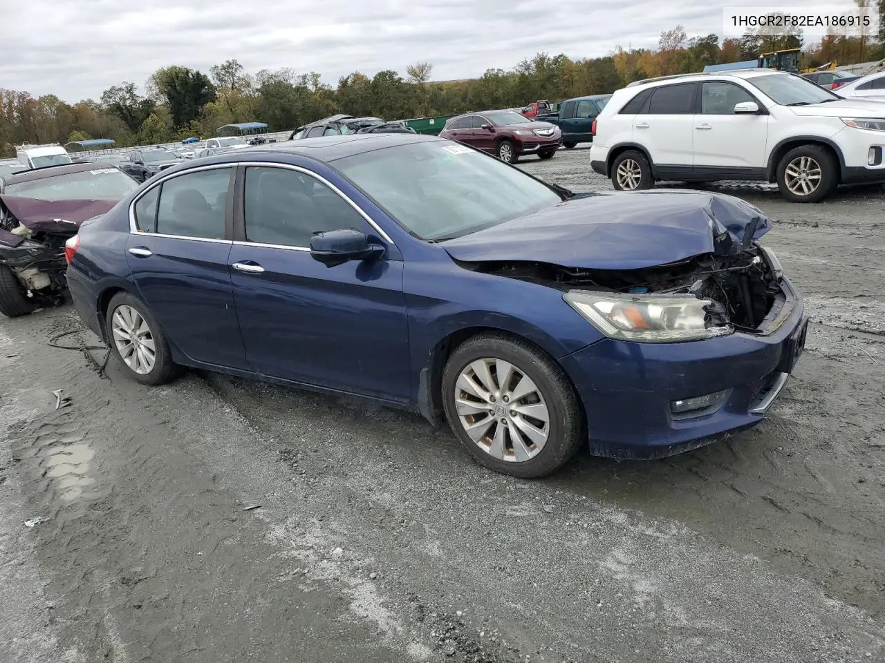 1HGCR2F82EA186915 2014 Honda Accord Exl
