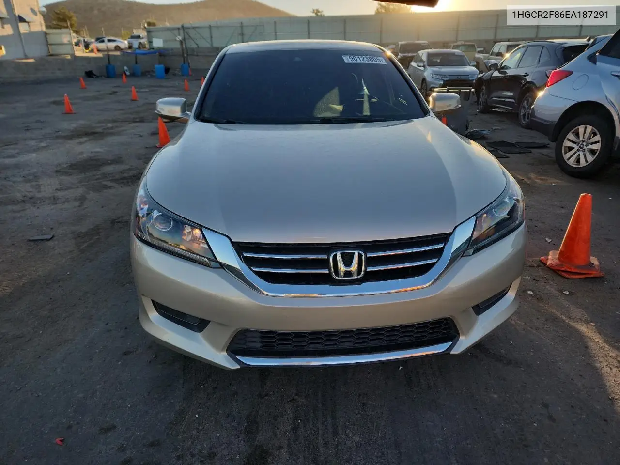 1HGCR2F86EA187291 2014 Honda Accord Exl