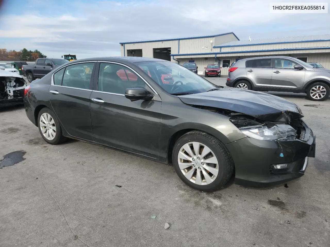 1HGCR2F8XEA055814 2014 Honda Accord Exl