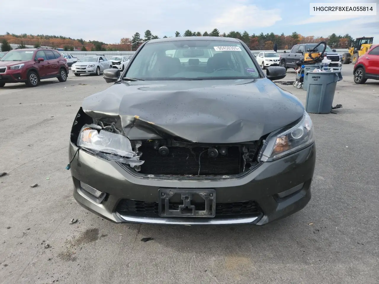 1HGCR2F8XEA055814 2014 Honda Accord Exl