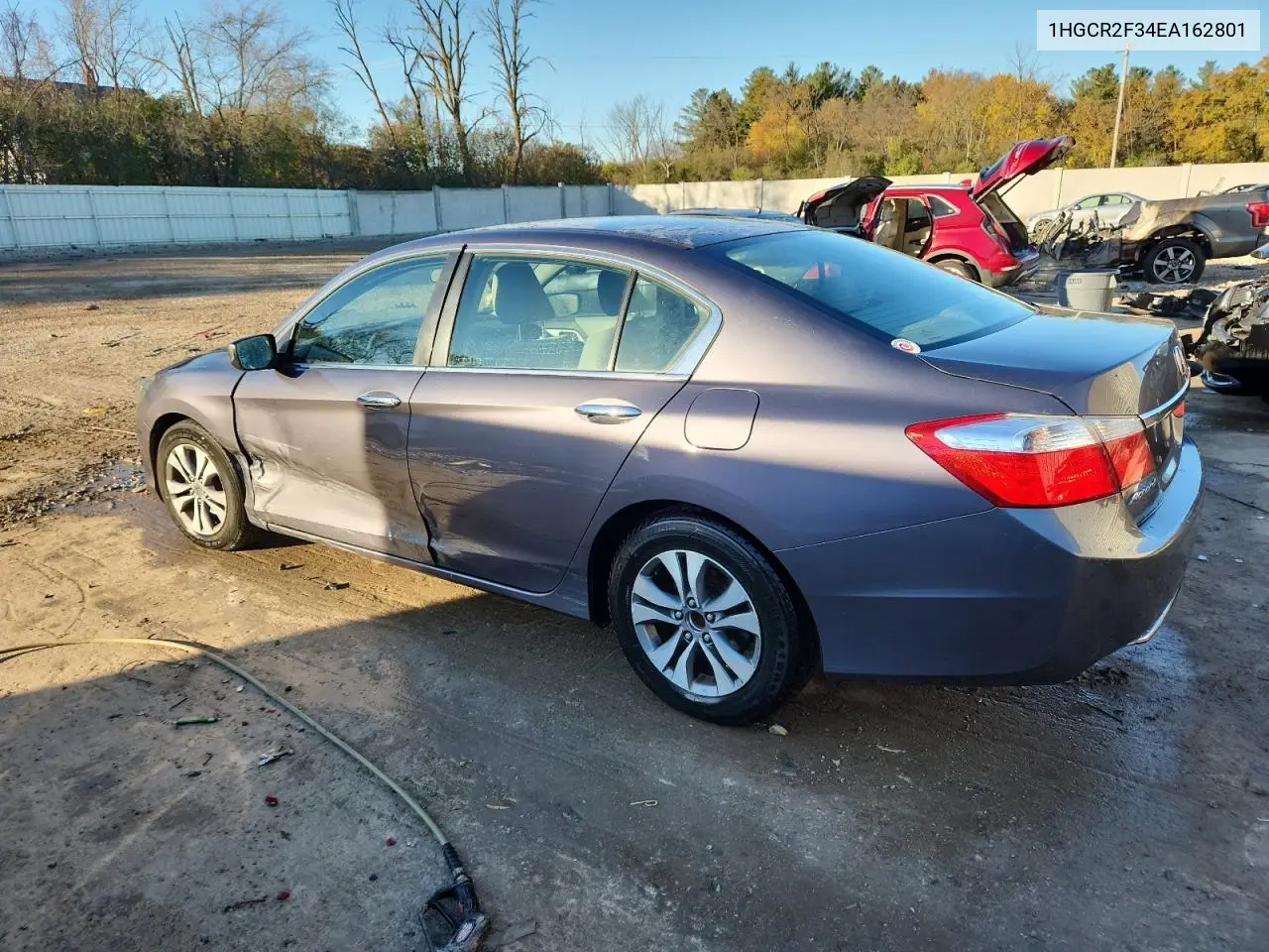 1HGCR2F34EA162801 2014 Honda Accord Lx