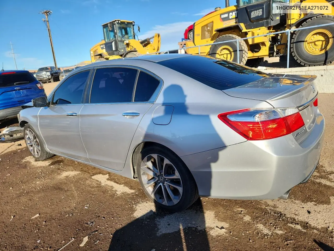 1HGCR2F51EA271072 2014 Honda Accord Sport