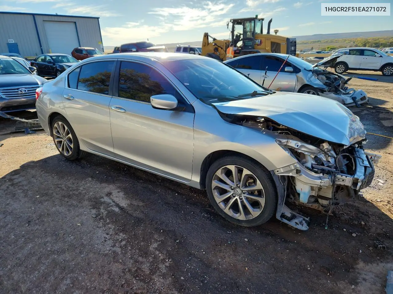 1HGCR2F51EA271072 2014 Honda Accord Sport