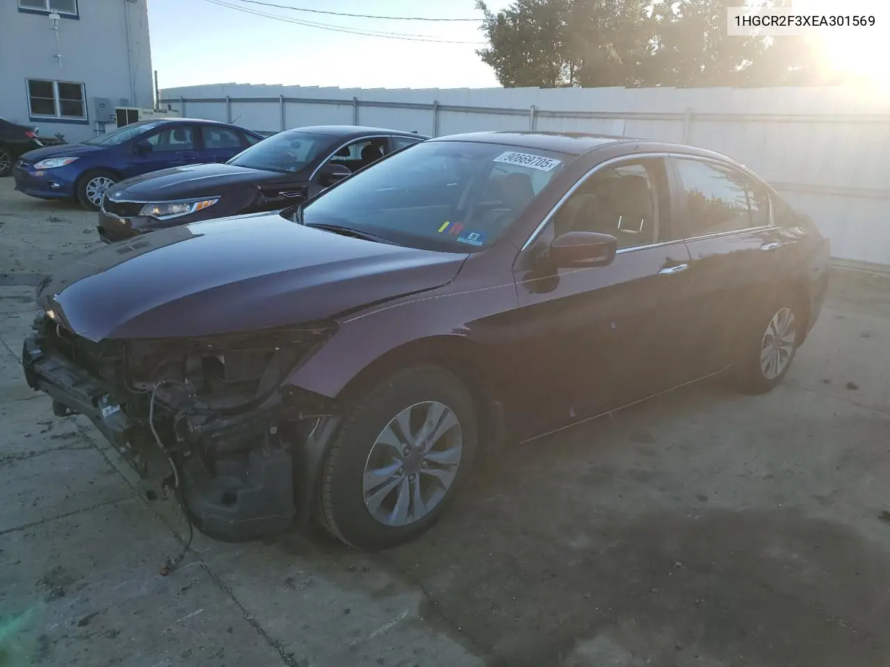 1HGCR2F3XEA301569 2014 Honda Accord Lx