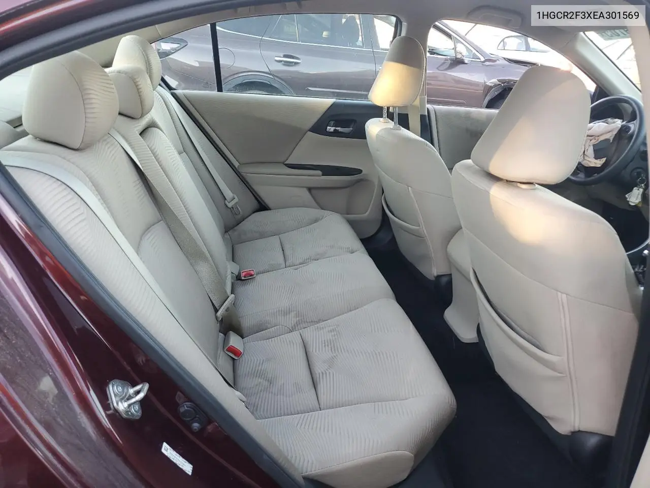 1HGCR2F3XEA301569 2014 Honda Accord Lx