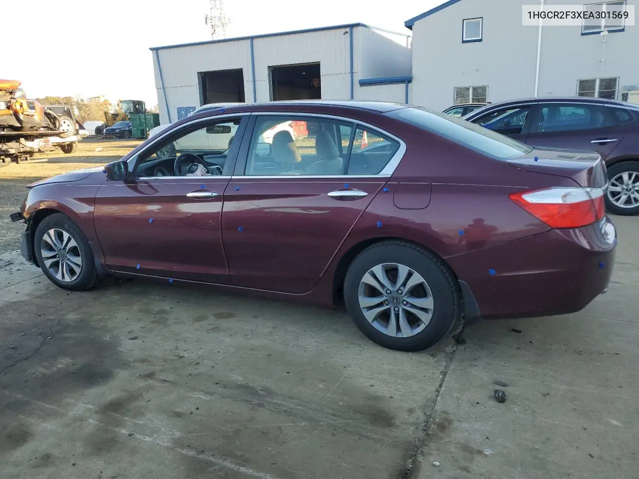 1HGCR2F3XEA301569 2014 Honda Accord Lx