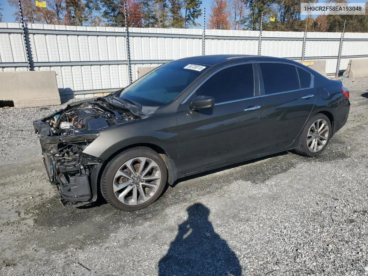 1HGCR2F58EA193048 2014 Honda Accord Sport