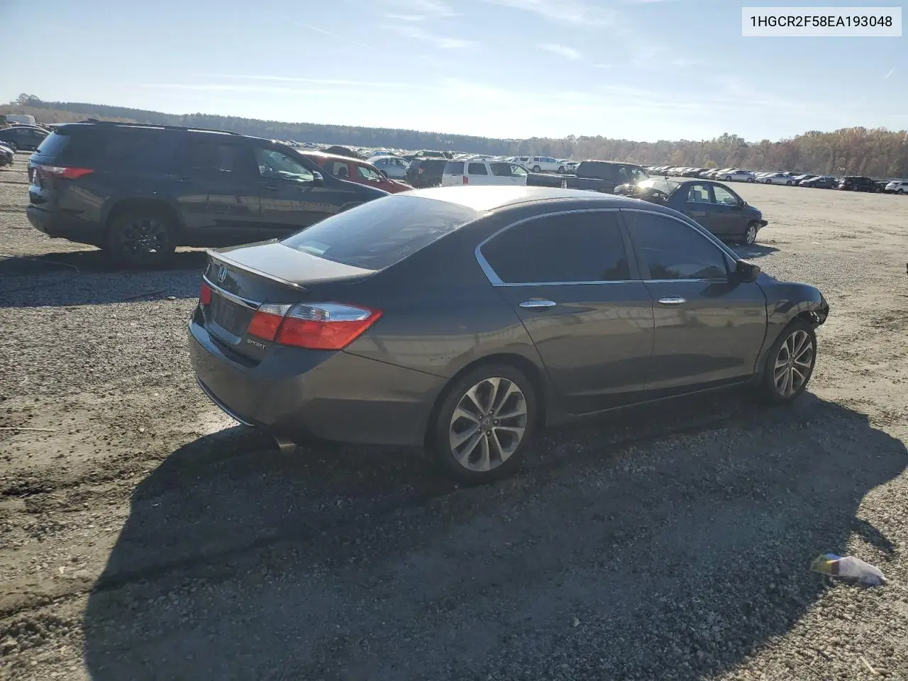 1HGCR2F58EA193048 2014 Honda Accord Sport