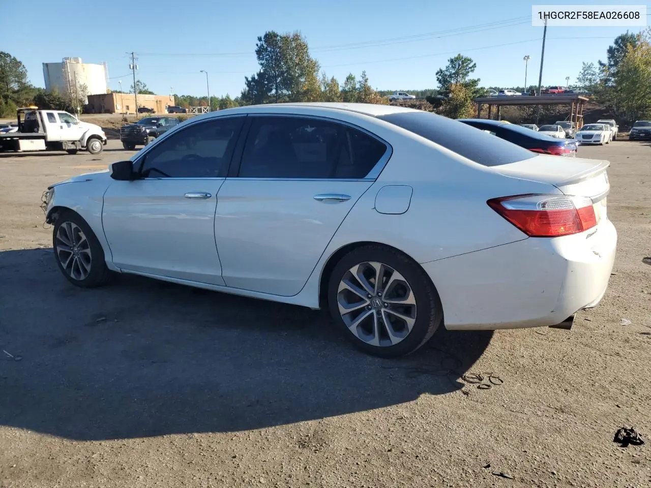 1HGCR2F58EA026608 2014 Honda Accord Sport
