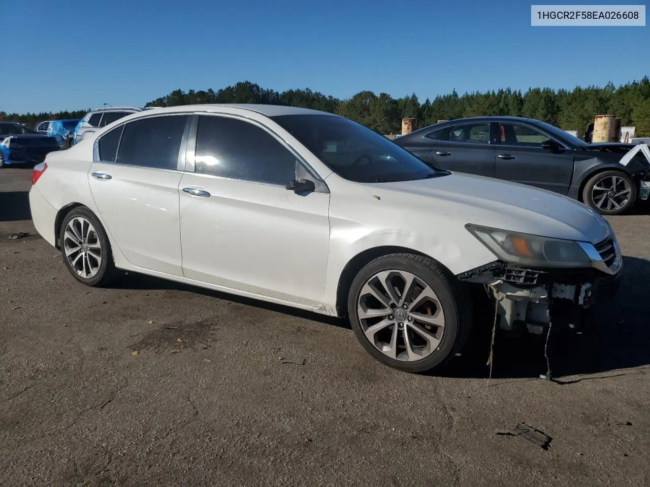 1HGCR2F58EA026608 2014 Honda Accord Sport