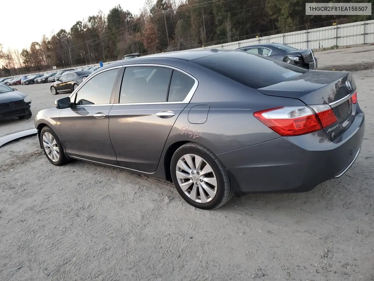 1HGCR2F81EA158507 2014 Honda Accord Exl