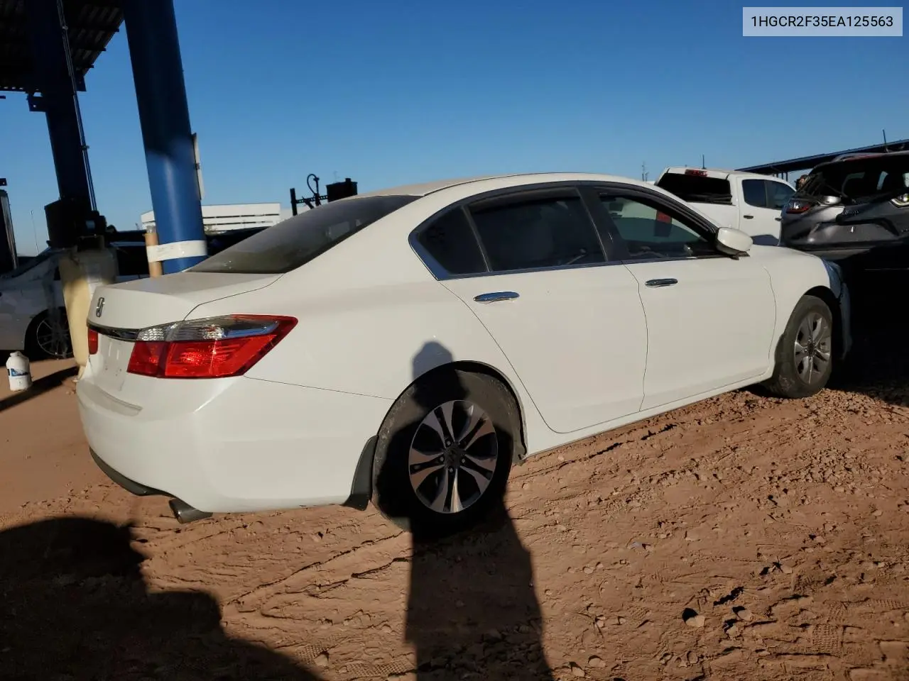 1HGCR2F35EA125563 2014 Honda Accord Lx