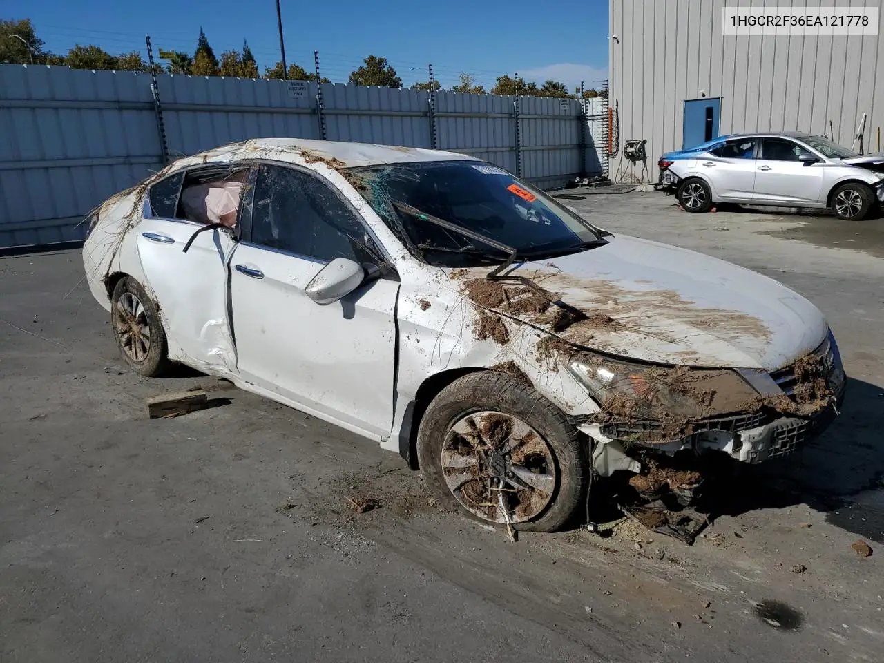 1HGCR2F36EA121778 2014 Honda Accord Lx