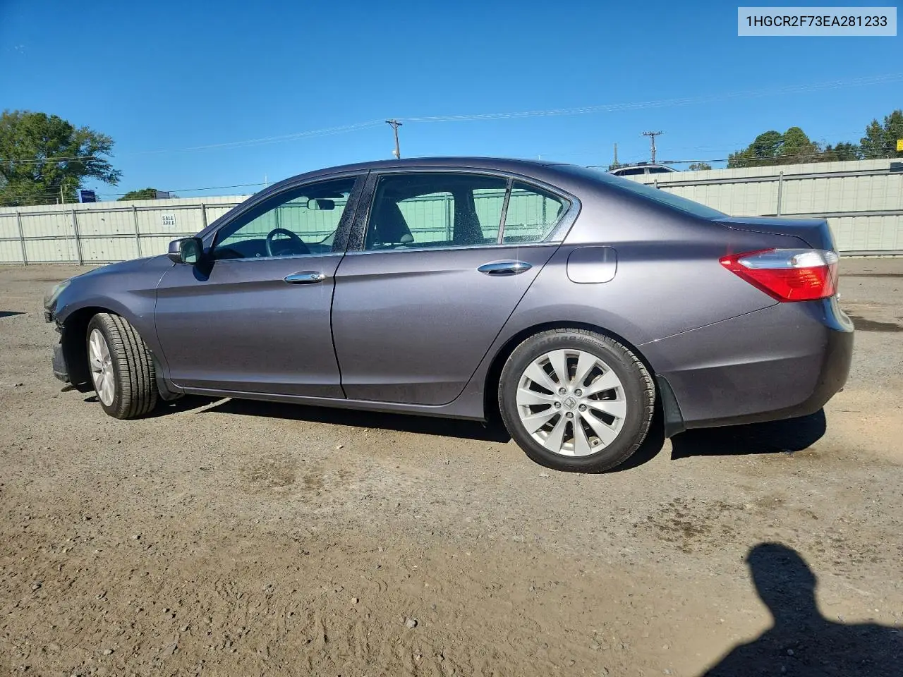 1HGCR2F73EA281233 2014 Honda Accord Ex