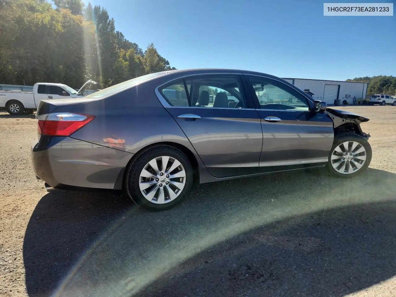 1HGCR2F73EA281233 2014 Honda Accord Ex