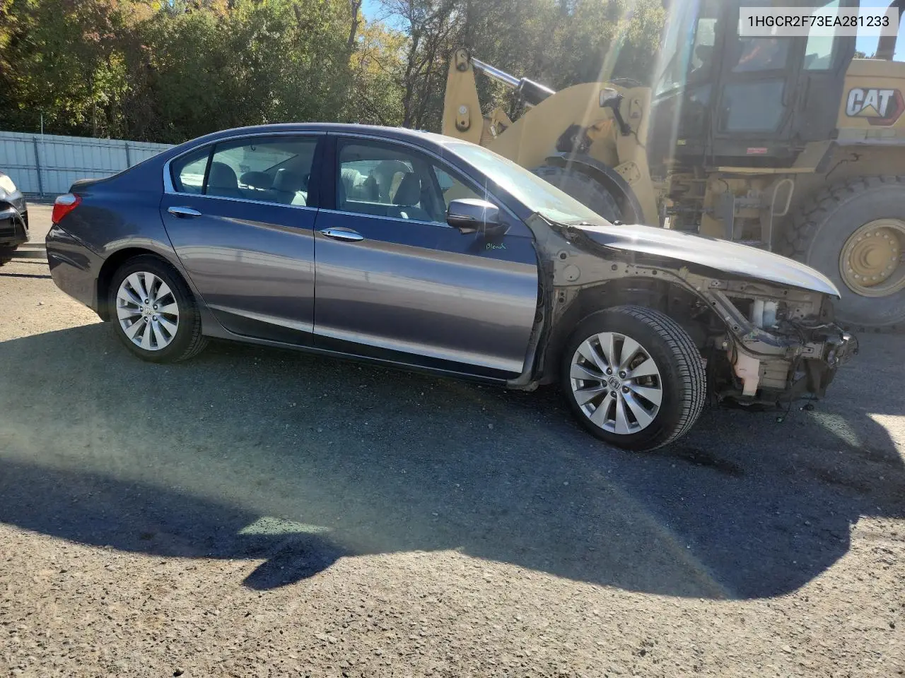 1HGCR2F73EA281233 2014 Honda Accord Ex