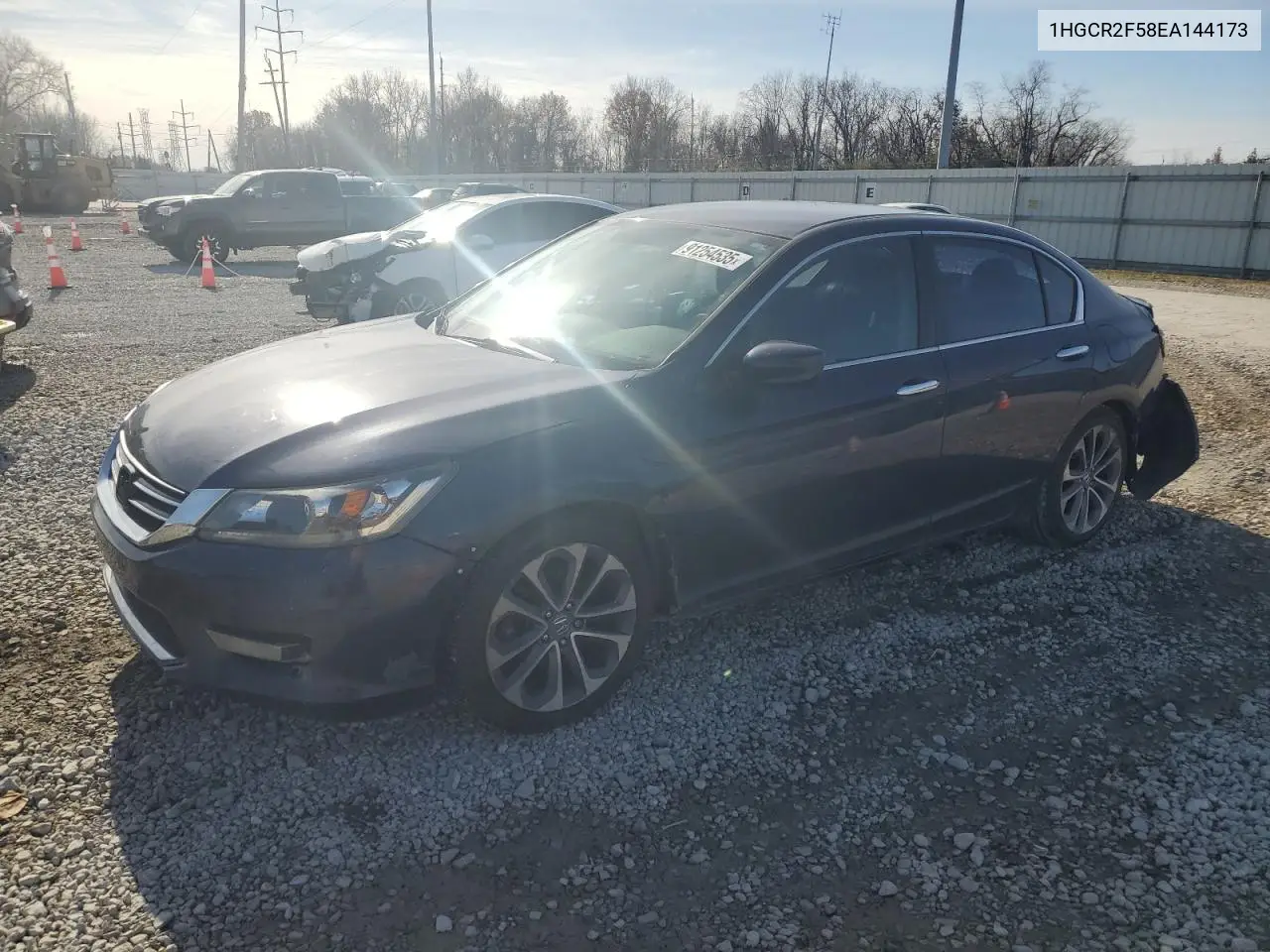 1HGCR2F58EA144173 2014 Honda Accord Sport
