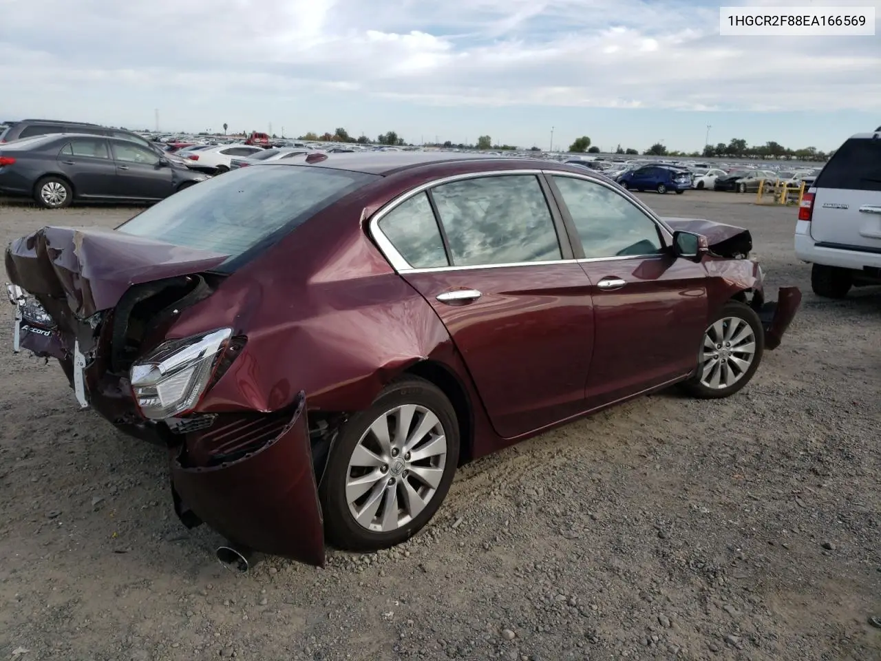 1HGCR2F88EA166569 2014 Honda Accord Exl