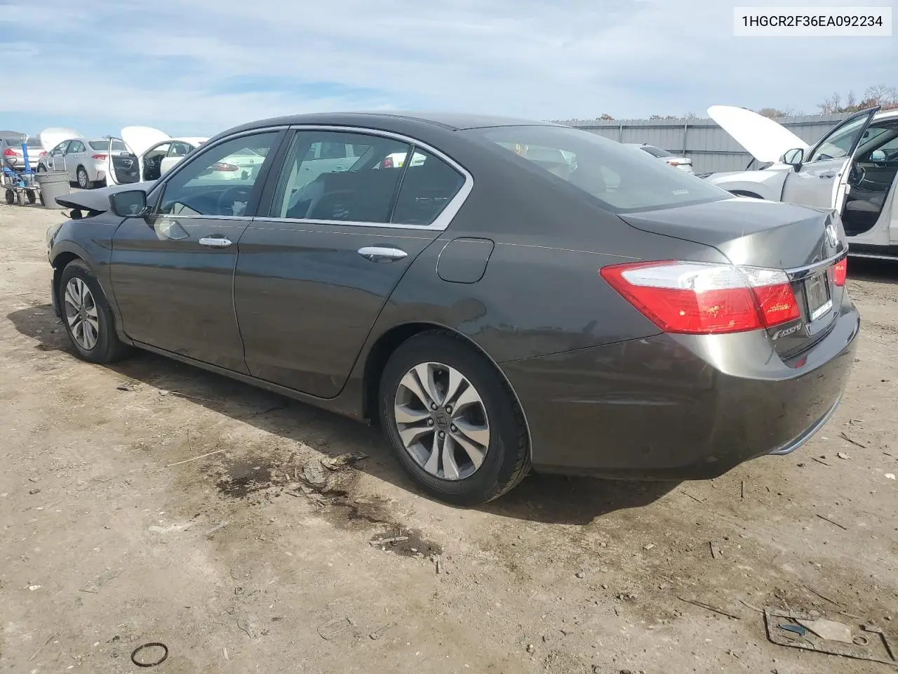 1HGCR2F36EA092234 2014 Honda Accord Lx