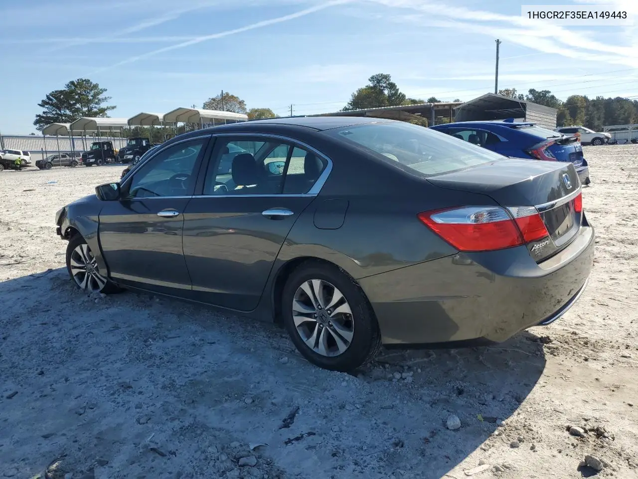 1HGCR2F35EA149443 2014 Honda Accord Lx