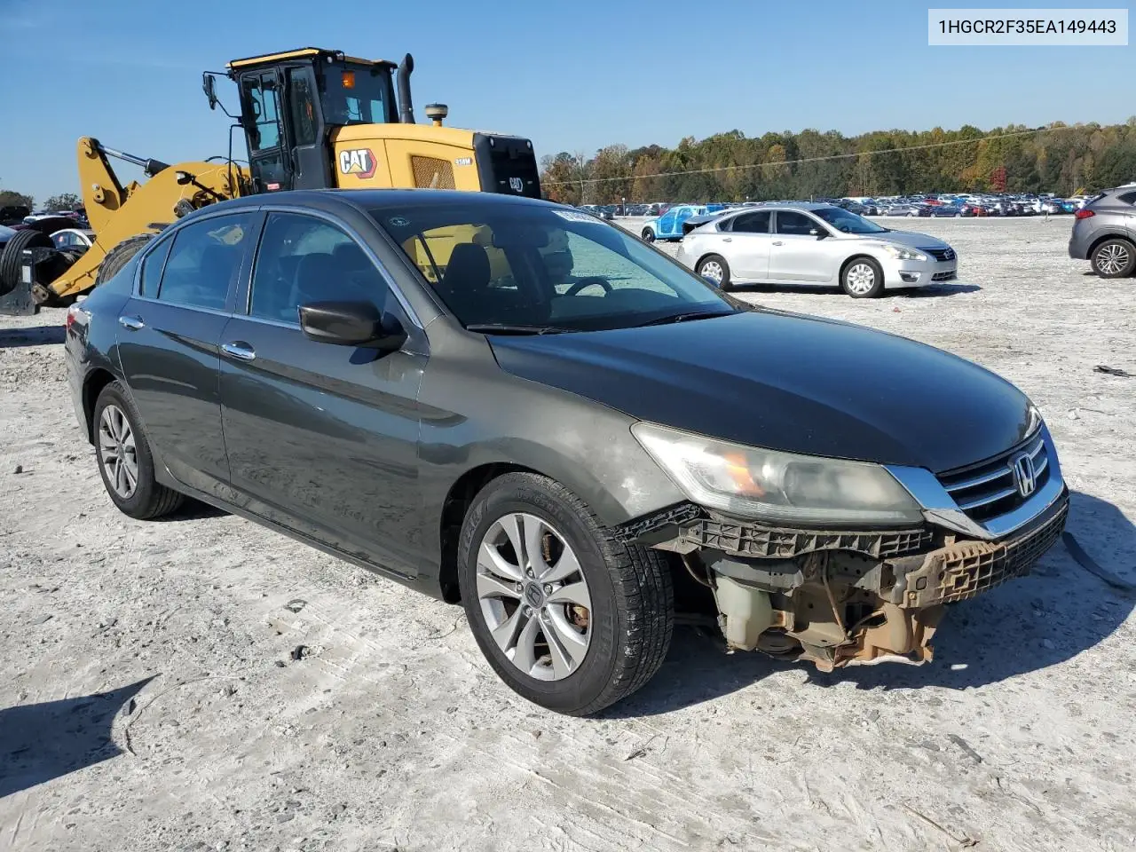 1HGCR2F35EA149443 2014 Honda Accord Lx