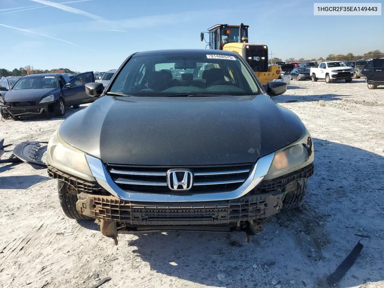 1HGCR2F35EA149443 2014 Honda Accord Lx
