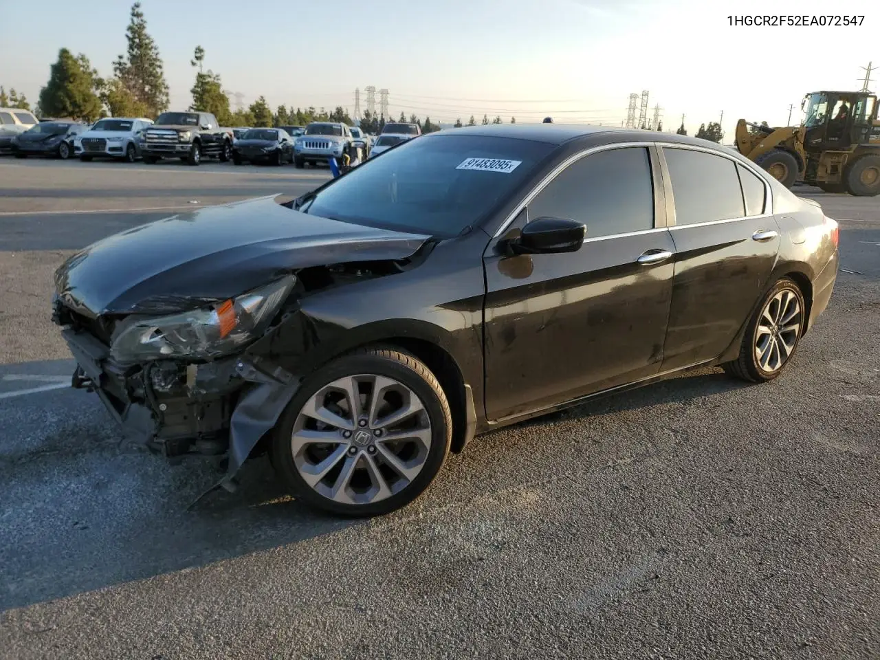 1HGCR2F52EA072547 2014 Honda Accord Sport