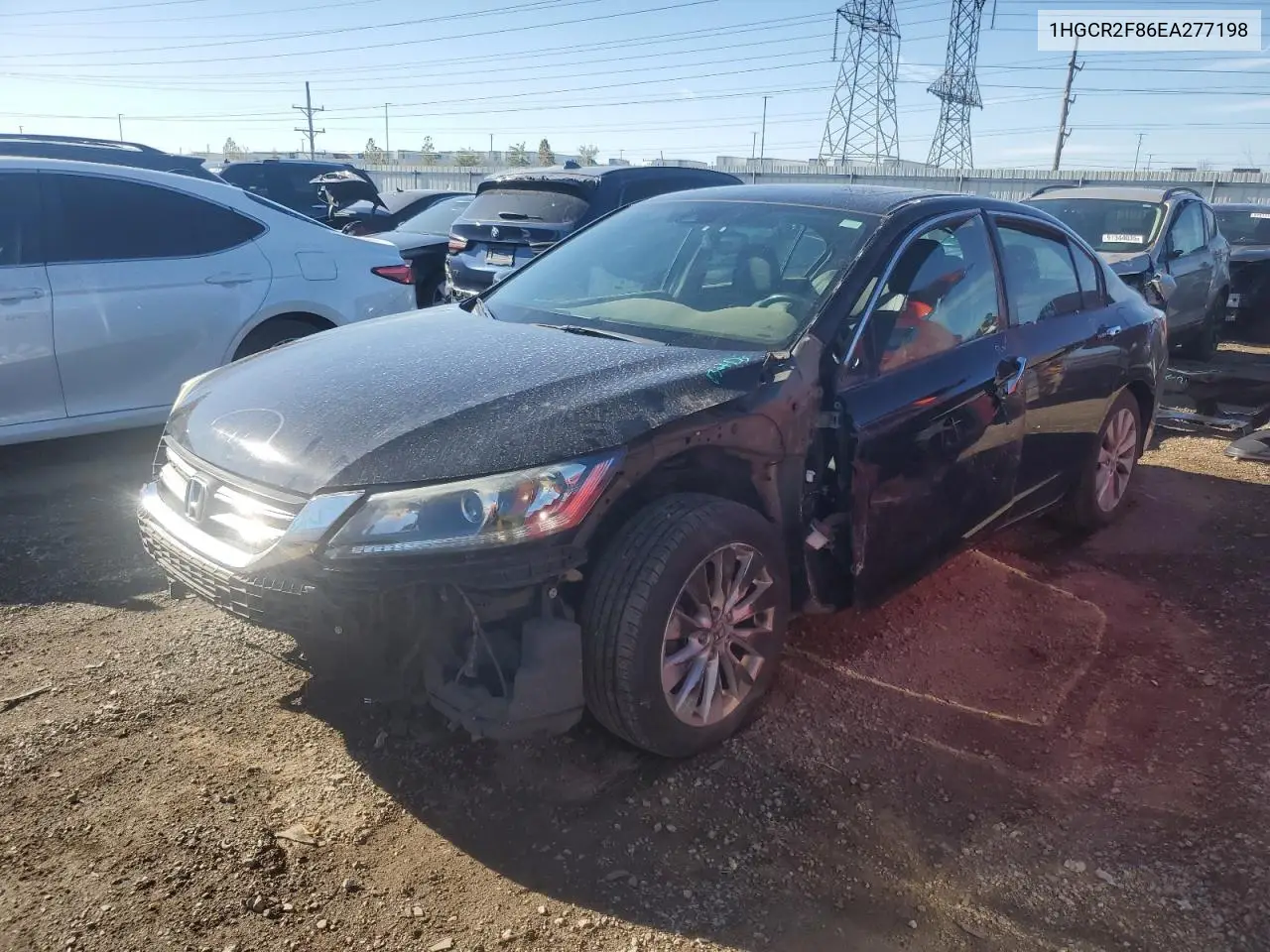 1HGCR2F86EA277198 2014 Honda Accord Exl