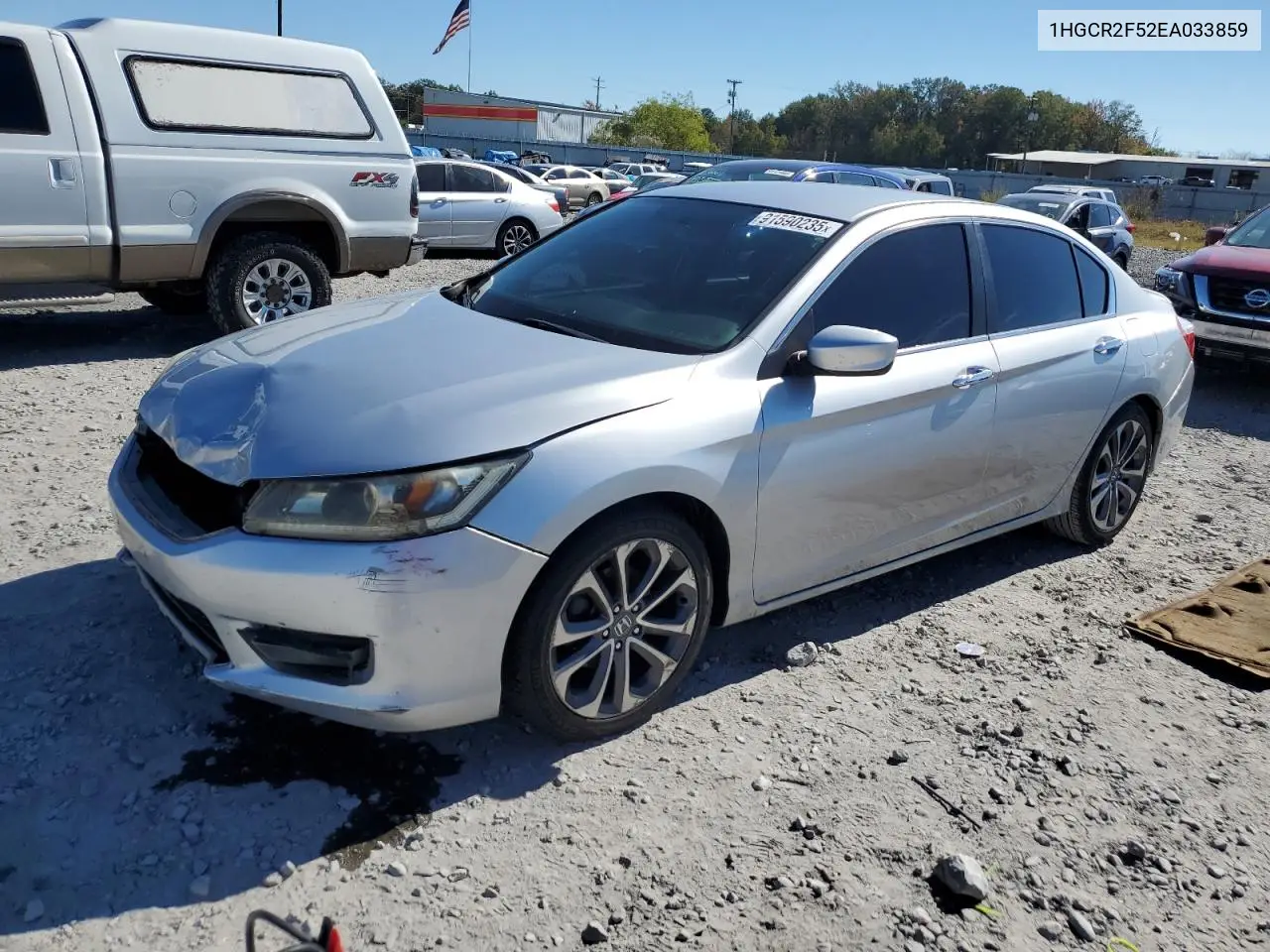 1HGCR2F52EA033859 2014 Honda Accord Sport