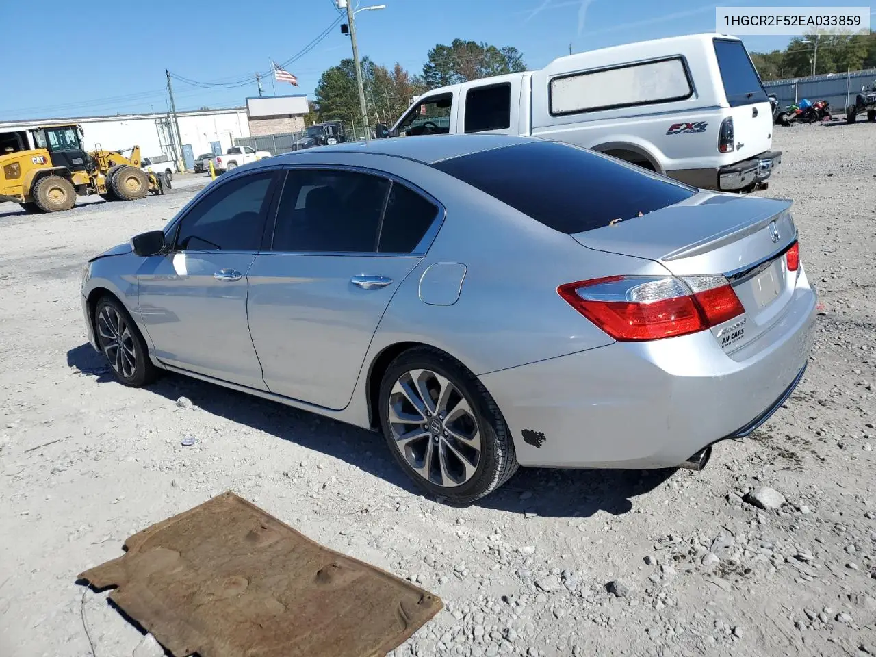 1HGCR2F52EA033859 2014 Honda Accord Sport