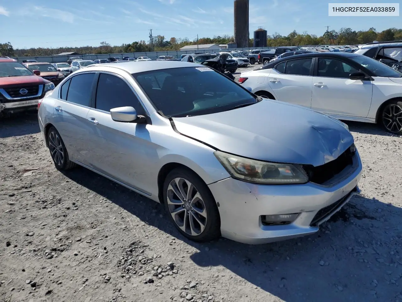 1HGCR2F52EA033859 2014 Honda Accord Sport