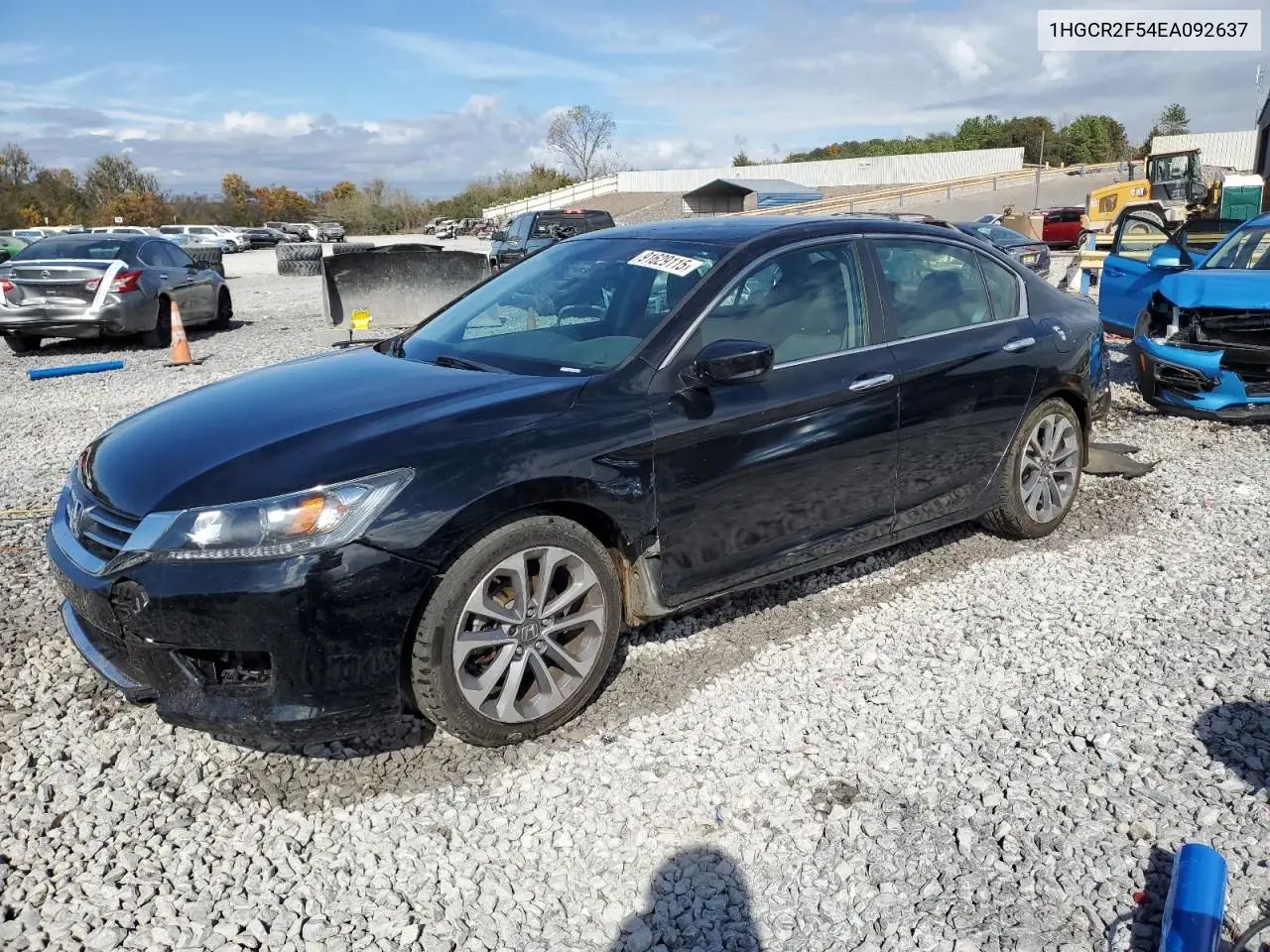 1HGCR2F54EA092637 2014 Honda Accord Sport