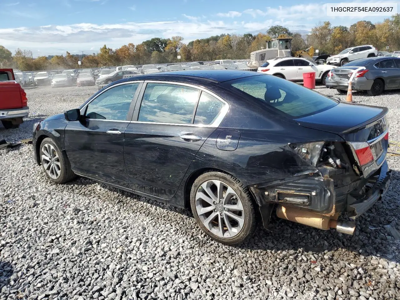1HGCR2F54EA092637 2014 Honda Accord Sport