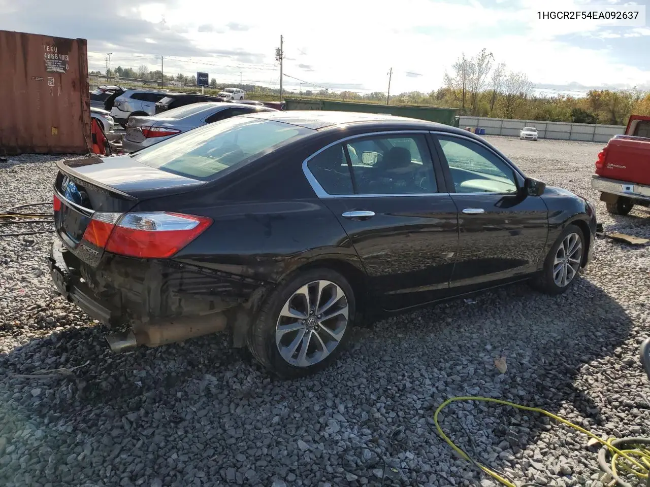 1HGCR2F54EA092637 2014 Honda Accord Sport