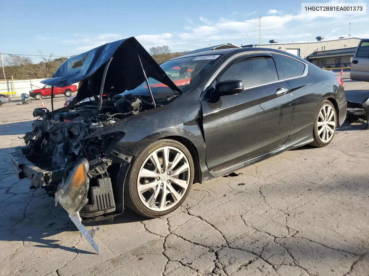 1HGCT2B81EA001373 2014 Honda Accord Exl