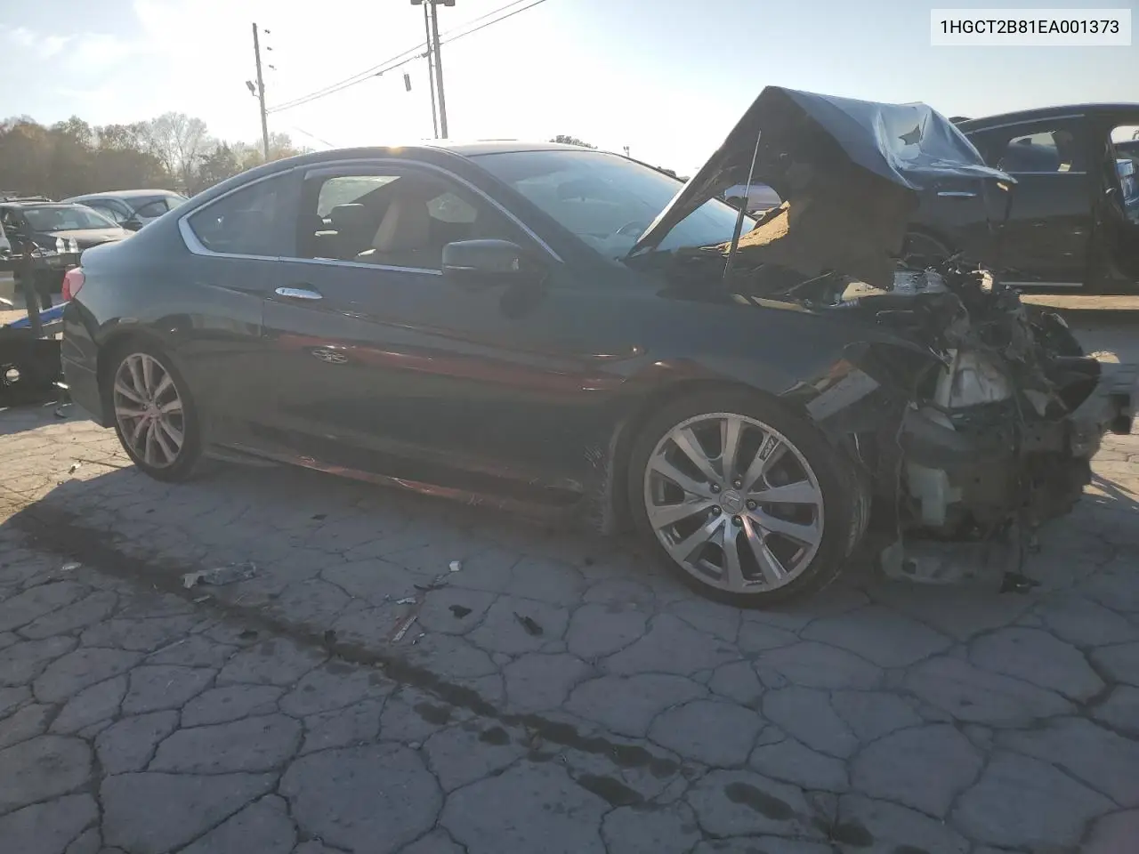 1HGCT2B81EA001373 2014 Honda Accord Exl