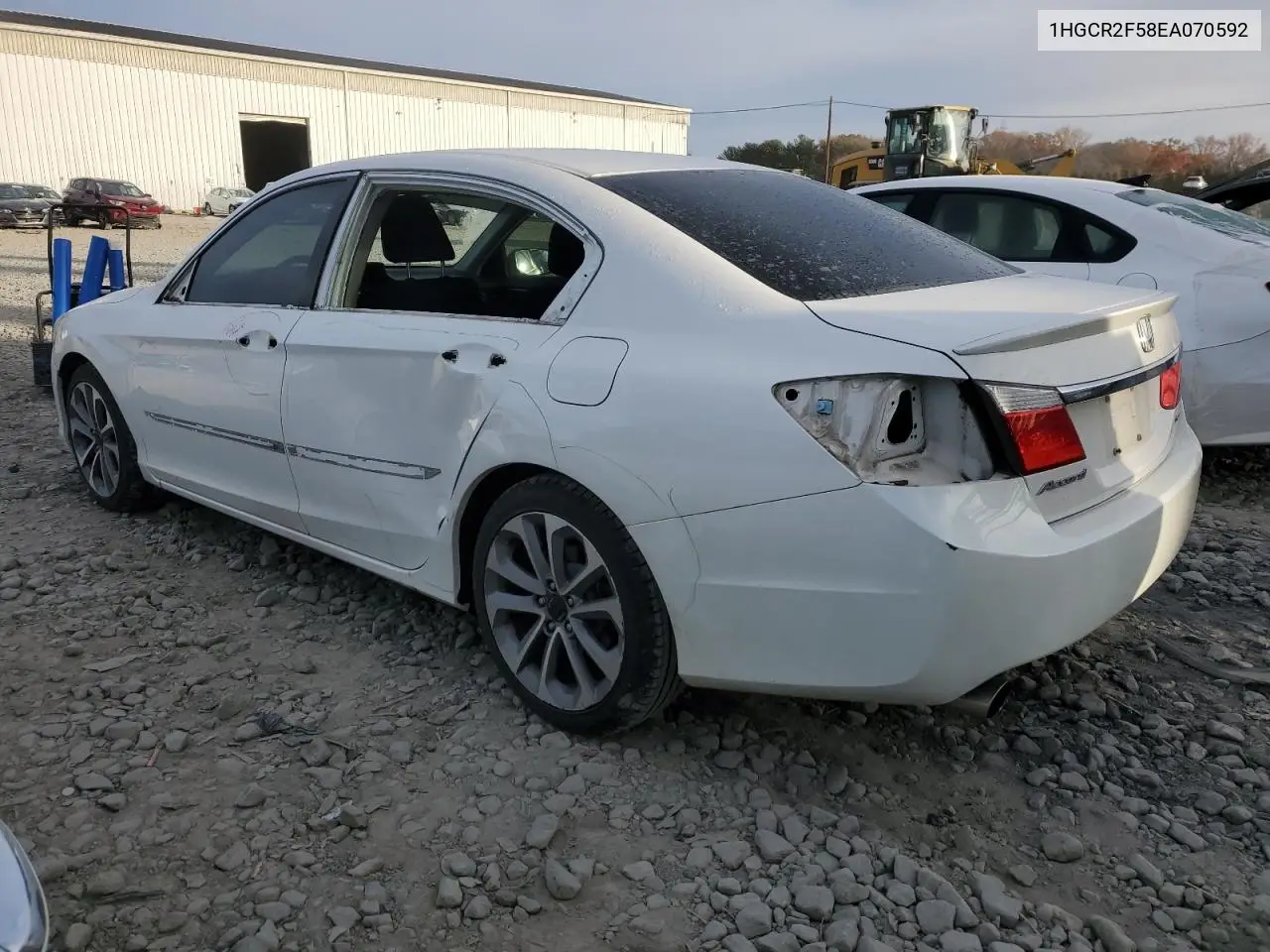 1HGCR2F58EA070592 2014 Honda Accord Sport