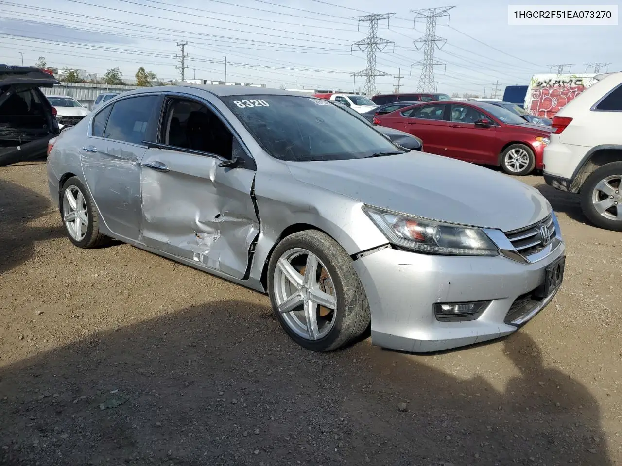 1HGCR2F51EA073270 2014 Honda Accord Sport